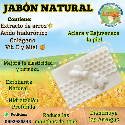 Jabón natural